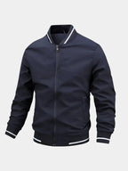 Men's Bomber Jacket Casual Transitional - Stylish Outerwear, Everyday Wear