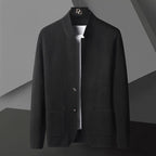 Men's Cardigan with Button Front and Pocket Design – Casual, Everyday Wear