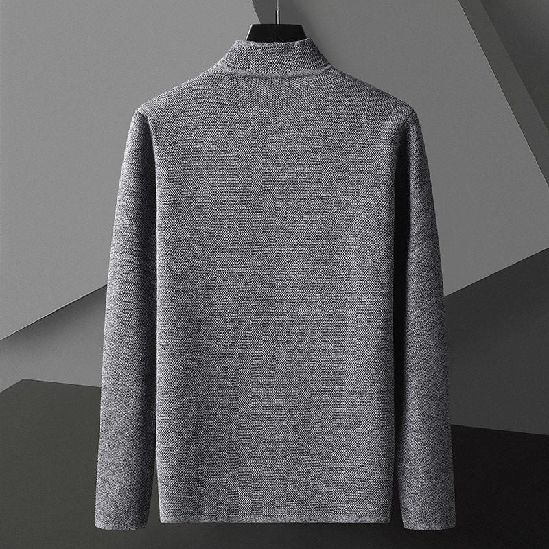 Men's Cardigan with Button Front and Pocket Design – Casual, Everyday Wear
