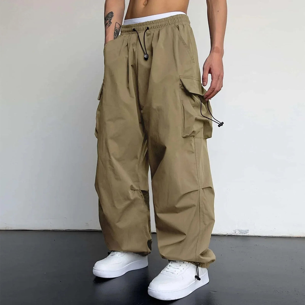 Men's Cargo Pants Multi Pocket Design – Casual, Everyday Wear
