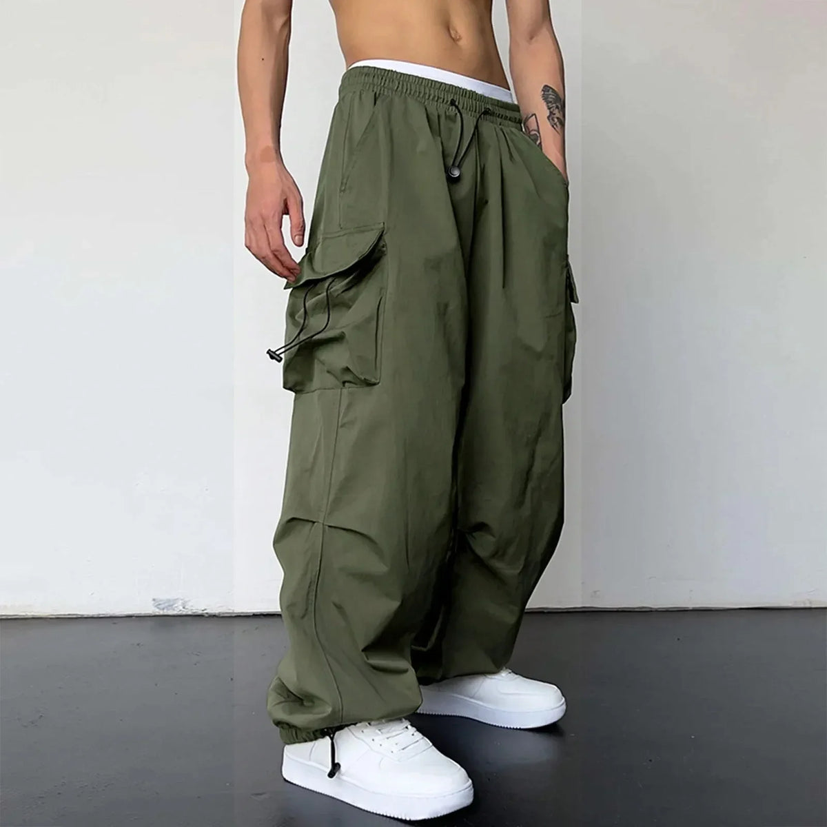 Men's Cargo Pants Multi Pocket Design – Casual, Everyday Wear
