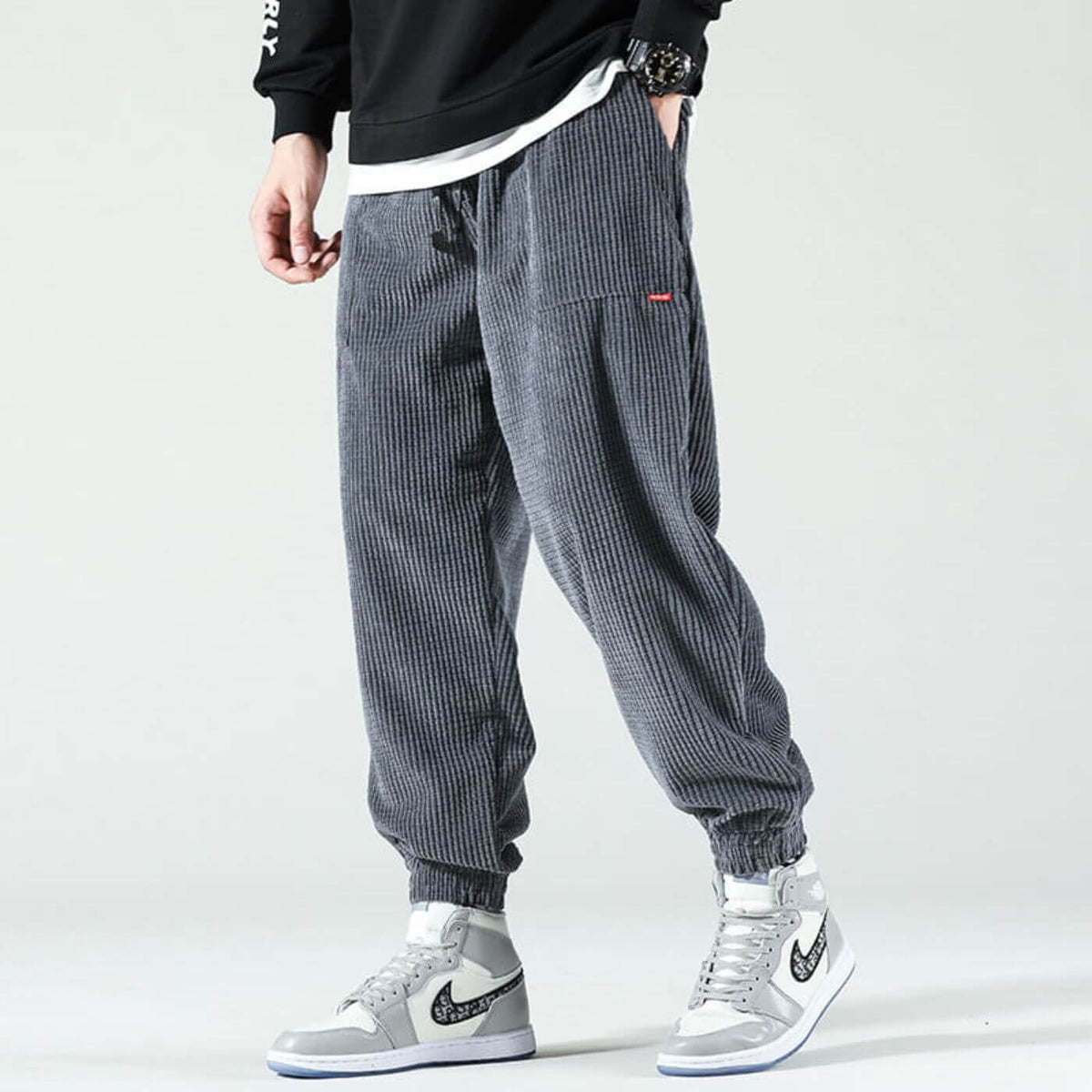 Men's Casual Corduroy Joggers – Everyday Wear, Comfortable Fit