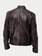 Men's Casual Leather Jacket – Stylish Outerwear, Everyday Wear