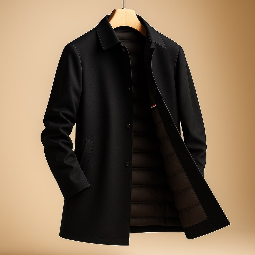 Men's Down Shell Coat, Lightweight & Warming – Outdoor, Casual