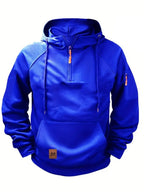 Men's Half-Zip Hoodie with Pocket – Casual, Everyday Wear
