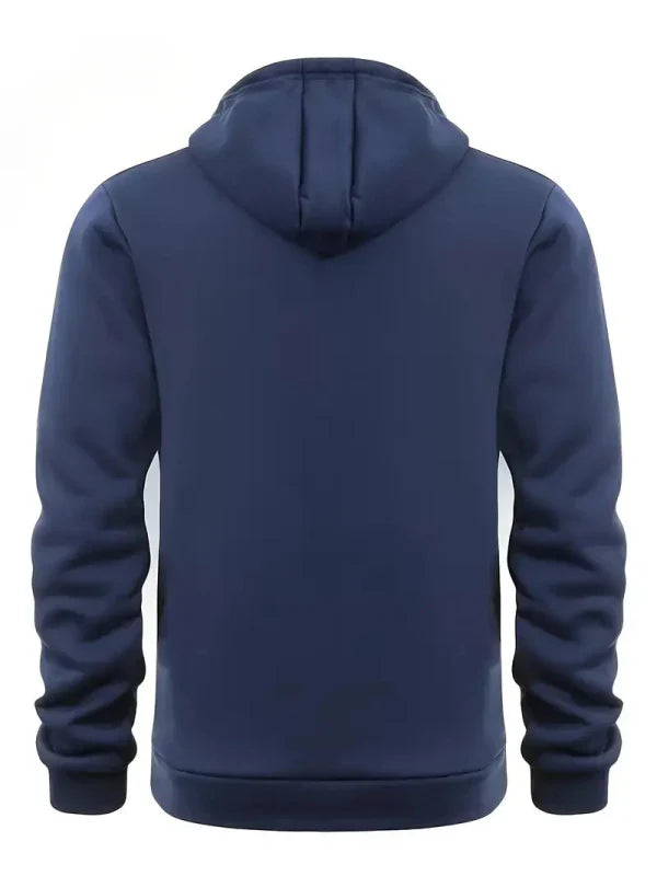 Men's Half-Zip Hoodie with Pocket – Casual, Everyday Wear