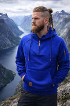 Men's Half-Zip Hoodie with Pocket – Casual, Everyday Wear