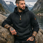 Men's Half-Zip Hoodie with Pocket – Casual, Everyday Wear