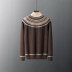 Men's Half-Zip Knit Sweater – Casual Wear, Layering