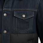 Men's Insulated Denim Jacket – Winter Warmth, Casual Style