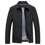 Men's Lightweight Zip Jacket – Casual, Outdoor