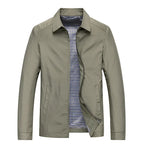Men's Lightweight Zip Jacket – Casual, Outdoor