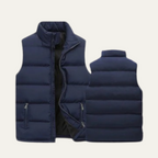Men's Padded Puffer Gilet – Lightweight, Warm – Casual, Outdoor