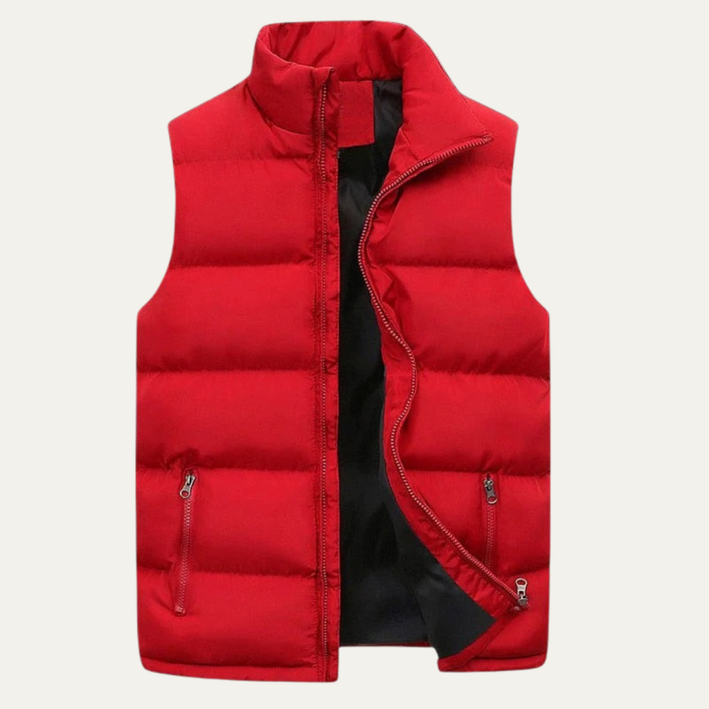 Men's Padded Puffer Gilet – Lightweight, Warm – Casual, Outdoor
