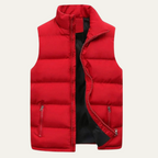 Men's Padded Puffer Gilet – Lightweight, Warm – Casual, Outdoor