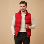 Men's Padded Puffer Gilet – Lightweight, Warm – Casual, Outdoor