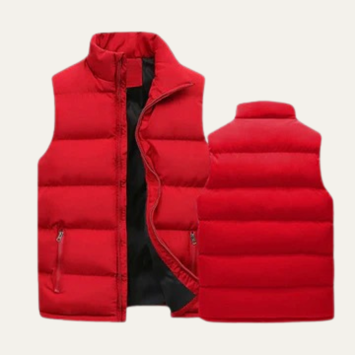 Men's Padded Puffer Gilet – Lightweight, Warm – Casual, Outdoor