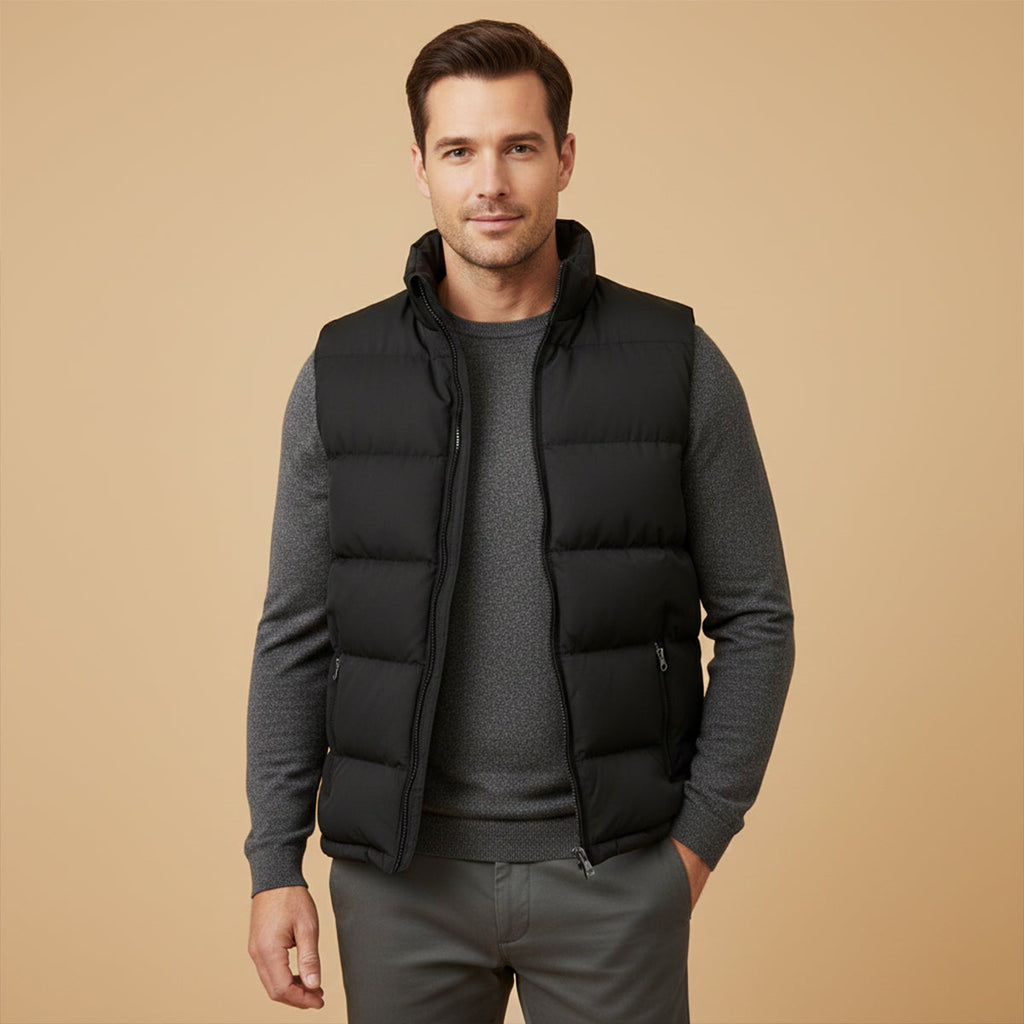 Men's Padded Puffer Gilet – Lightweight, Warm – Casual, Outdoor
