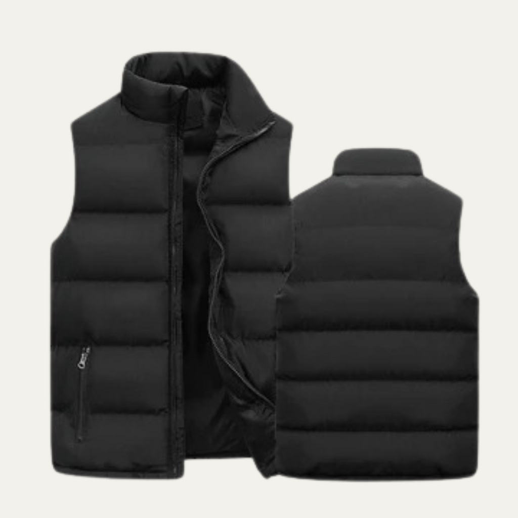 Men's Padded Puffer Gilet – Lightweight, Warm – Casual, Outdoor