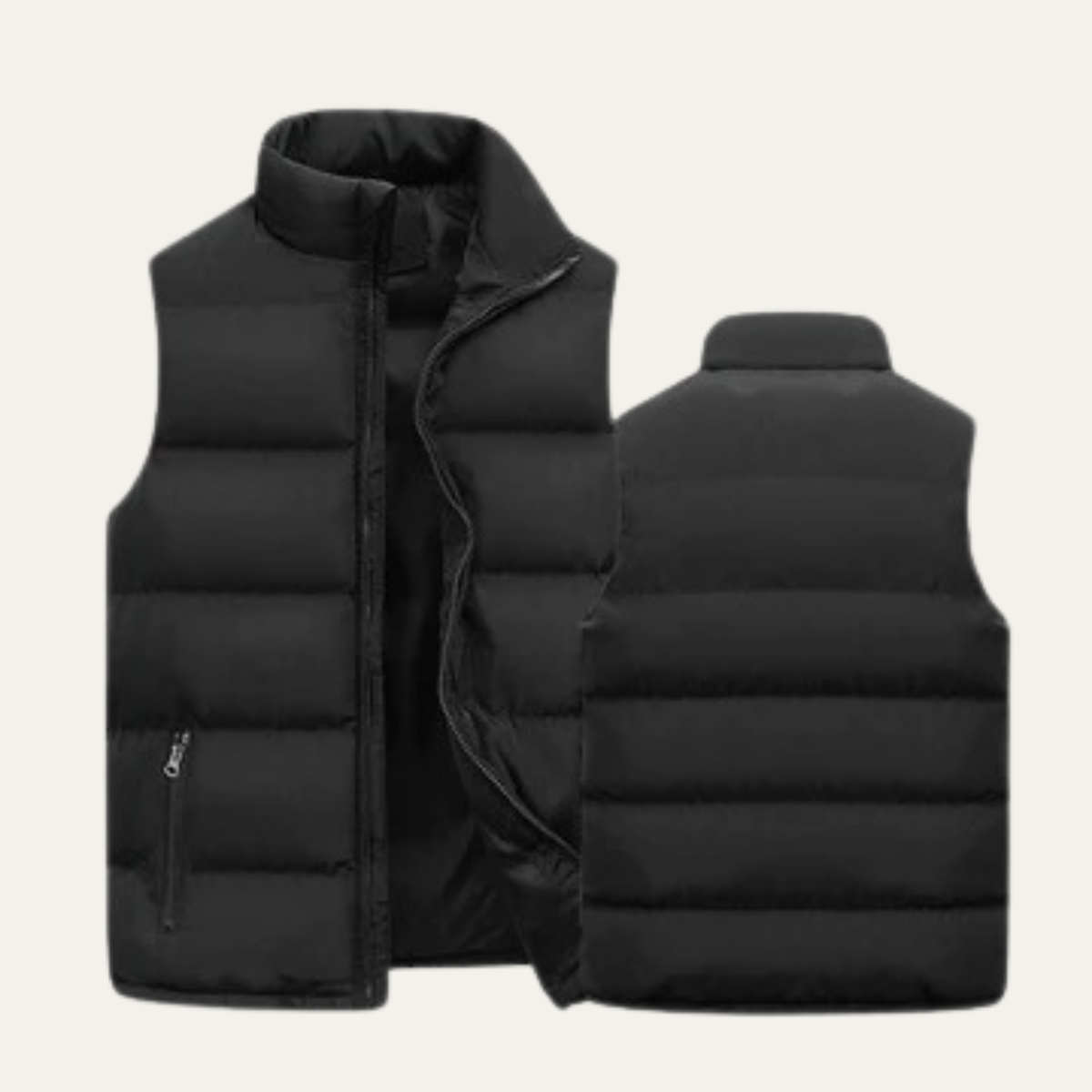 Men's Padded Puffer Gilet – Lightweight, Warm – Casual, Outdoor