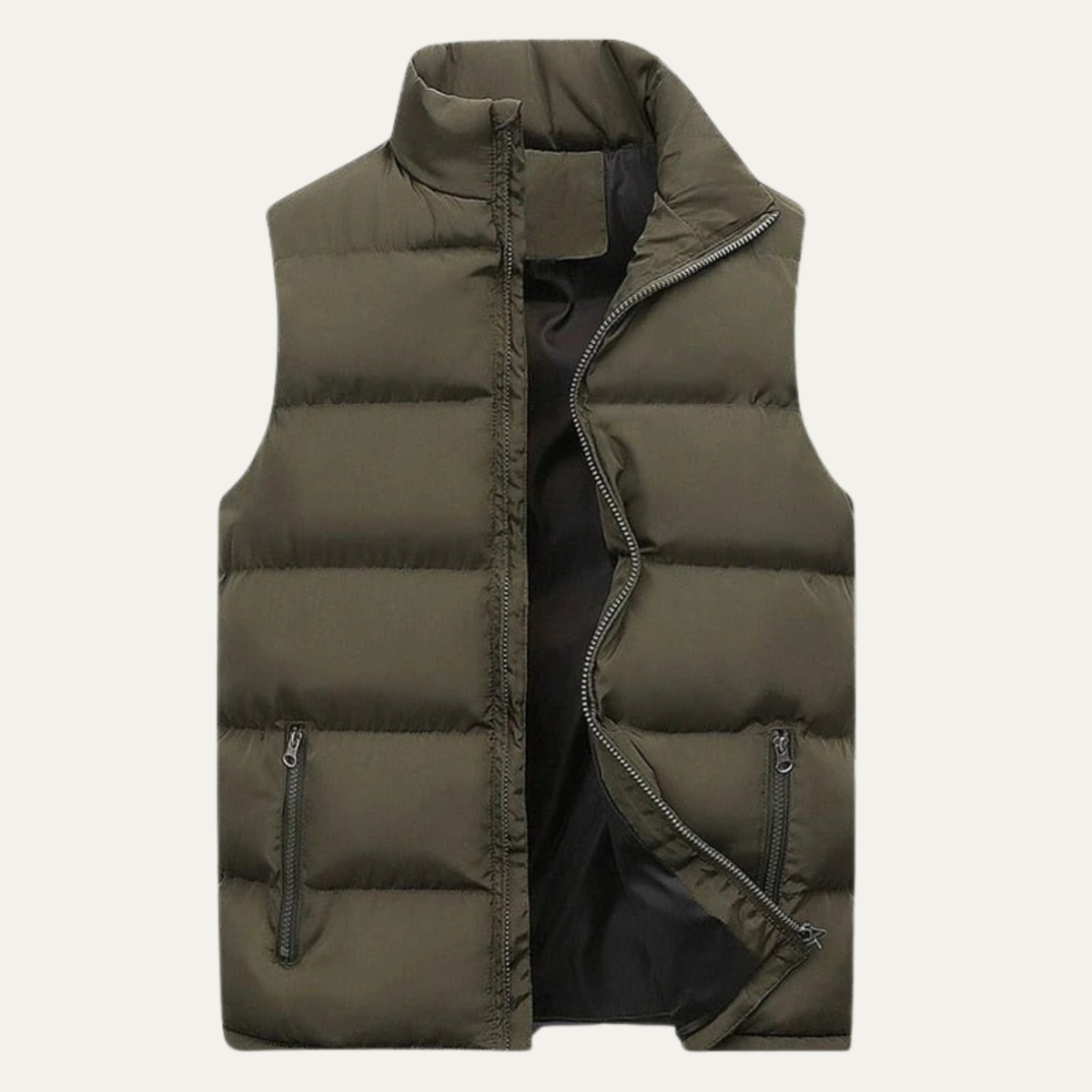 Men's Padded Puffer Gilet – Lightweight, Warm – Casual, Outdoor