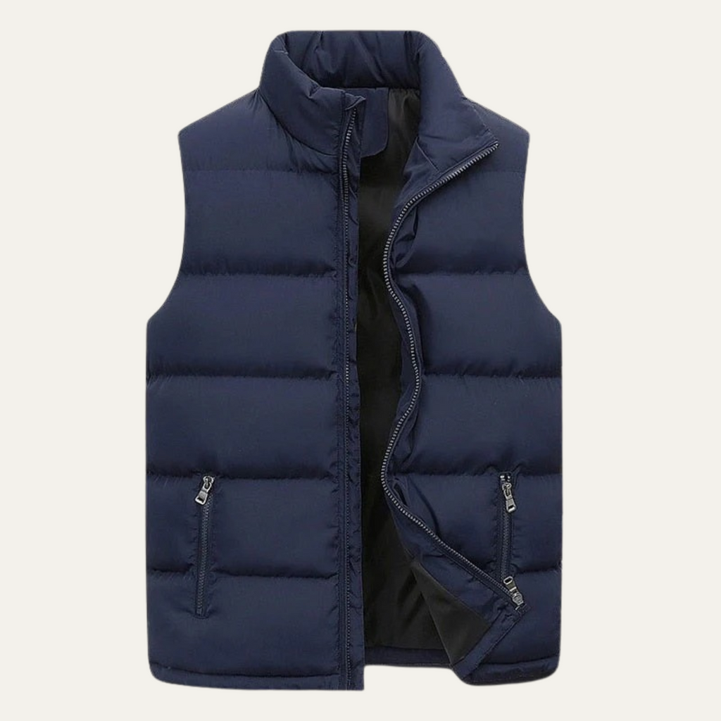Men's Padded Puffer Gilet – Lightweight, Warm – Casual, Outdoor