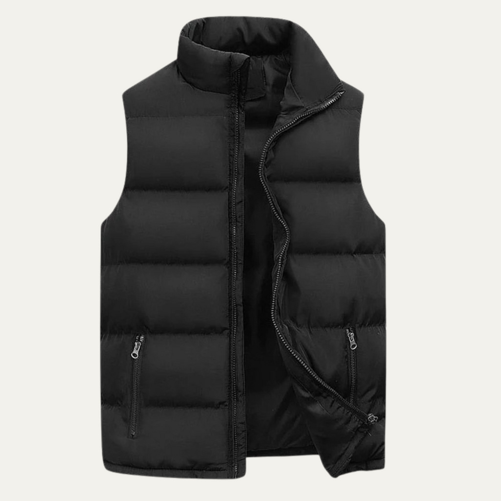 Men's Padded Puffer Gilet – Lightweight, Warm – Casual, Outdoor