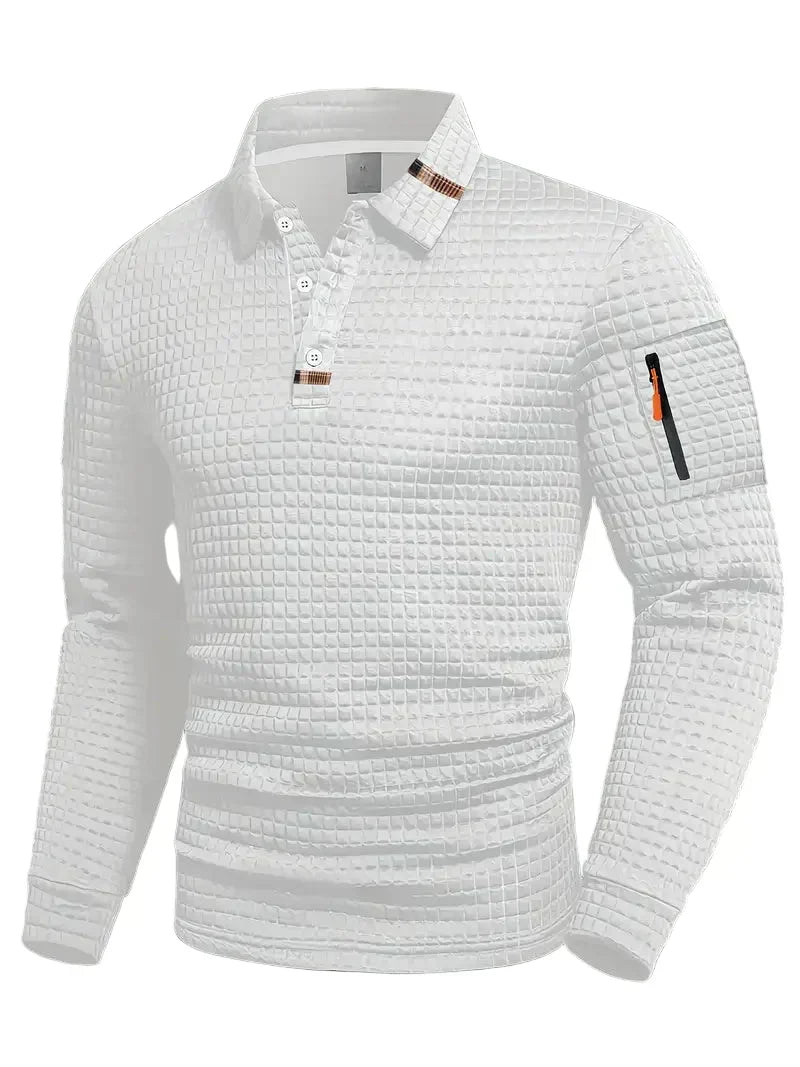 Men's Polo Shirt with Modern Design – Casual Wear, Office Style