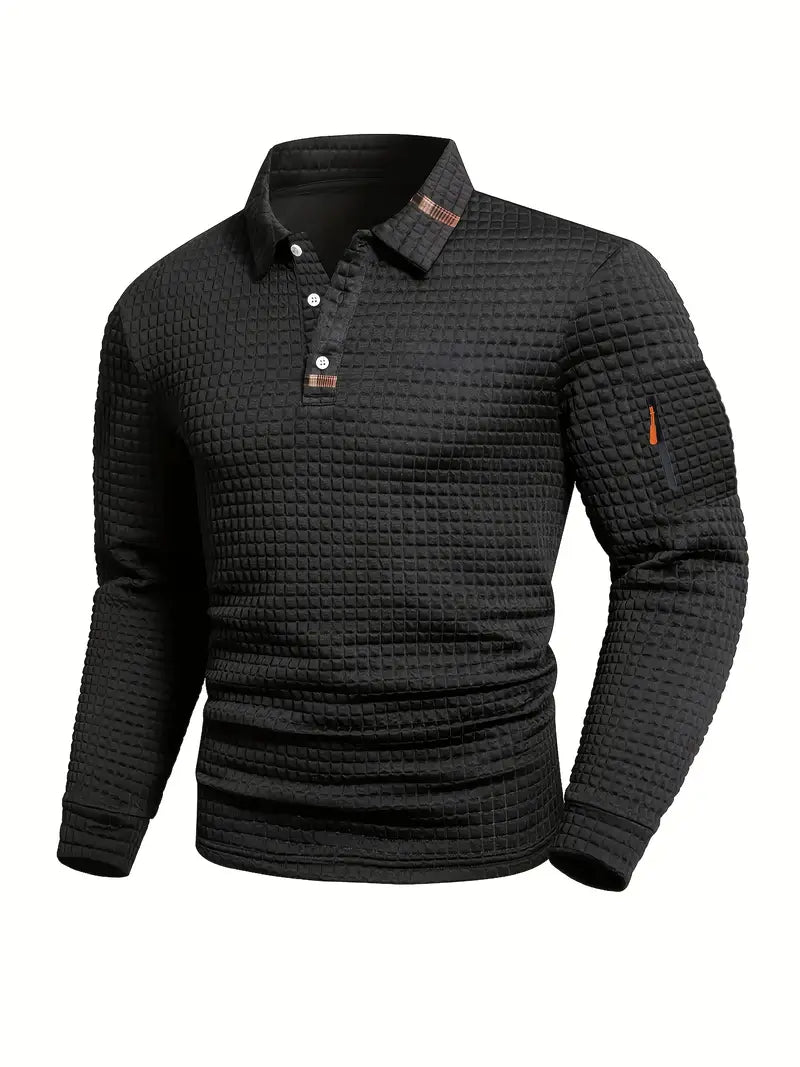 Men's Polo Shirt with Modern Design – Casual Wear, Office Style