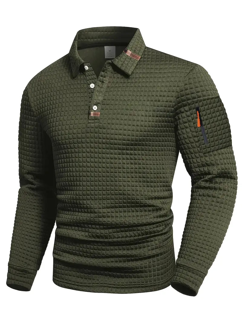 Men's Polo Shirt with Modern Design – Casual Wear, Office Style