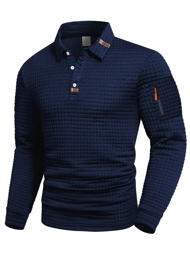Men's Polo Shirt with Modern Design – Casual Wear, Office Style