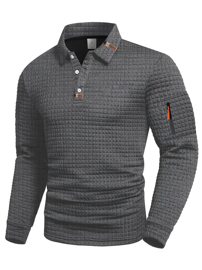 Men's Polo Shirt with Modern Design – Casual Wear, Office Style