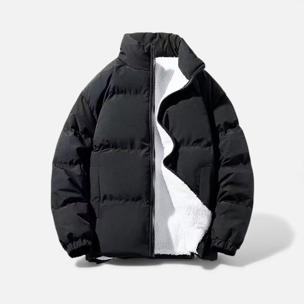 Men's Puffer Jacket, Warm Quilted – Casual Wear, Outdoor Activities