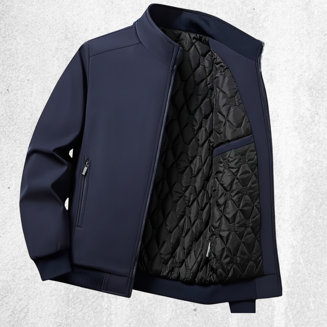 Men's Quilted Softshell Jacket - Lightweight, Warm – Everyday Wear, Outdoor Activities