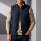 Men's Sherpa Vest with Plush Lining – Lightweight, Water-Resistant – Casual, Outdoor
