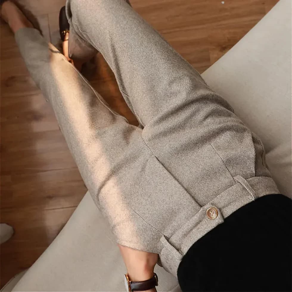 Men's Slim Fit Pants – Casual Wear, Office Style
