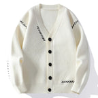 Men's Sweater with Embroidery Pattern, Lightweight – Casual Wear, Everyday Comfort