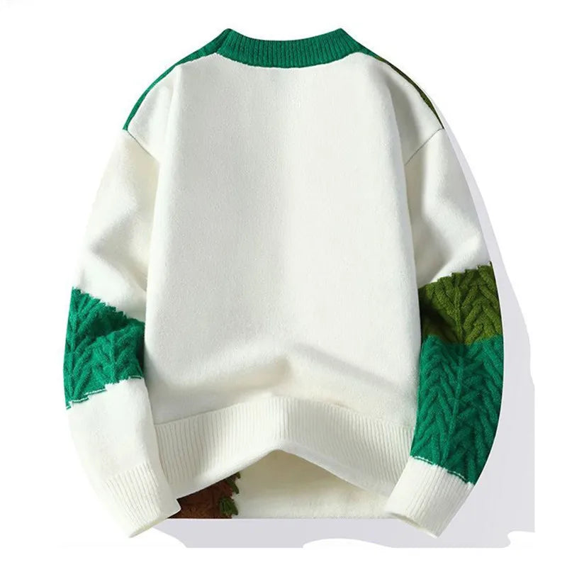 Men's Textured Sweater - Modern Design, Comfortable Fit – Casual, Everyday Wear