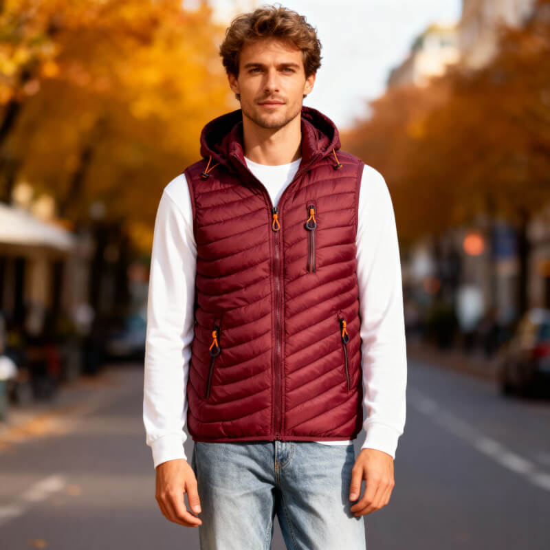 Men's Windproof Outdoor Vest – Hiking, Camping