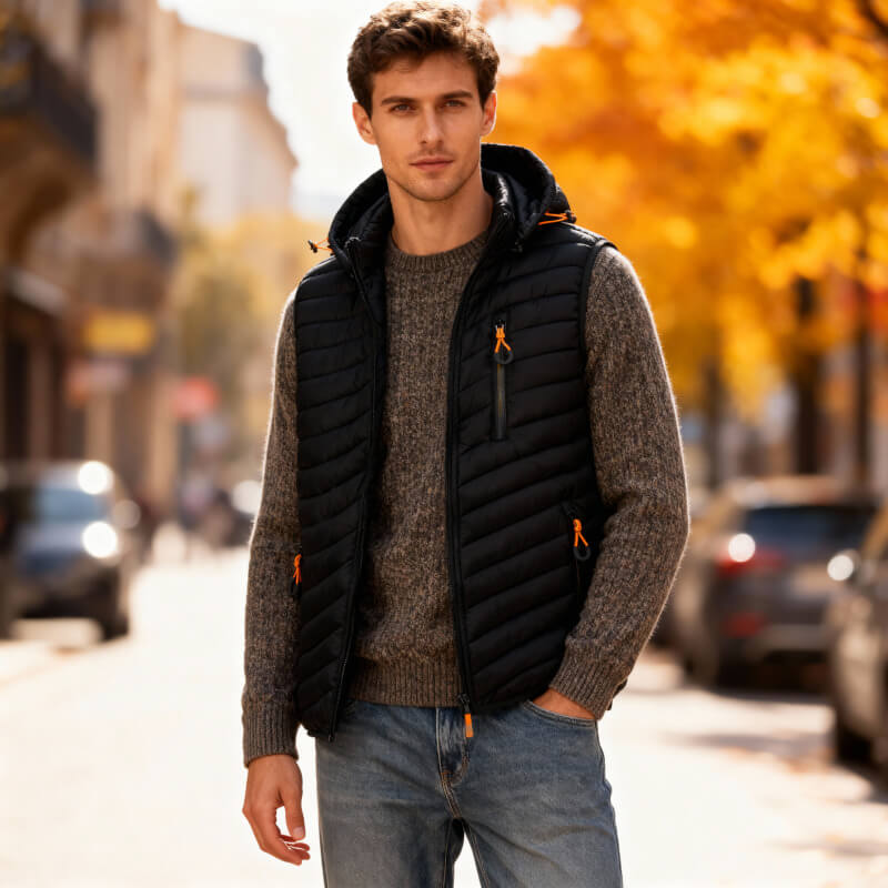 Men's Windproof Outdoor Vest – Hiking, Camping