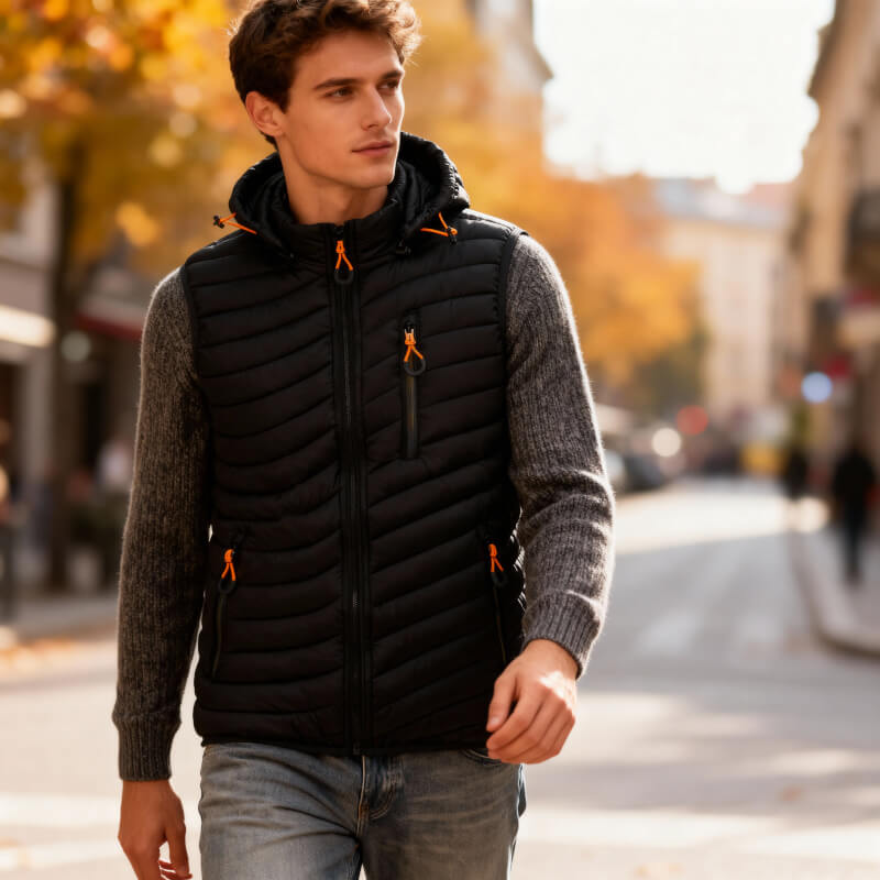 Men's Windproof Outdoor Vest – Hiking, Camping