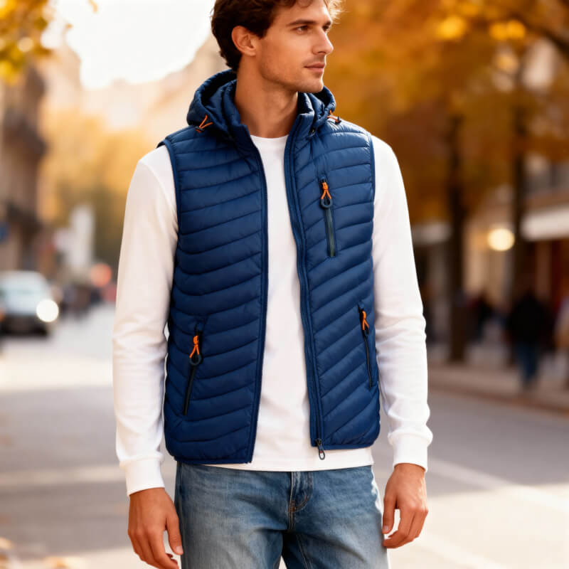 Men's Windproof Outdoor Vest – Hiking, Camping
