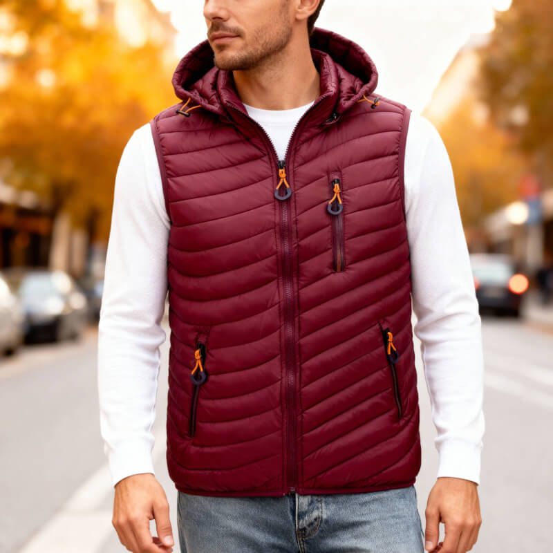 Men's Windproof Outdoor Vest – Hiking, Camping