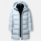 Men's Winter Down Parka with Hood – Outdoor, Casual