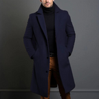 Men's Wool Coat Elegant, Timeless Winter Coat in Premium Wool – Office, Casual