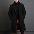 Men's Wool Coat Elegant, Timeless Winter Coat in Premium Wool – Office, Casual