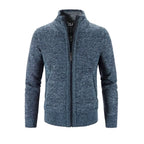 Men's Zip-Up Cardigan – Business Casual, Everyday Wear