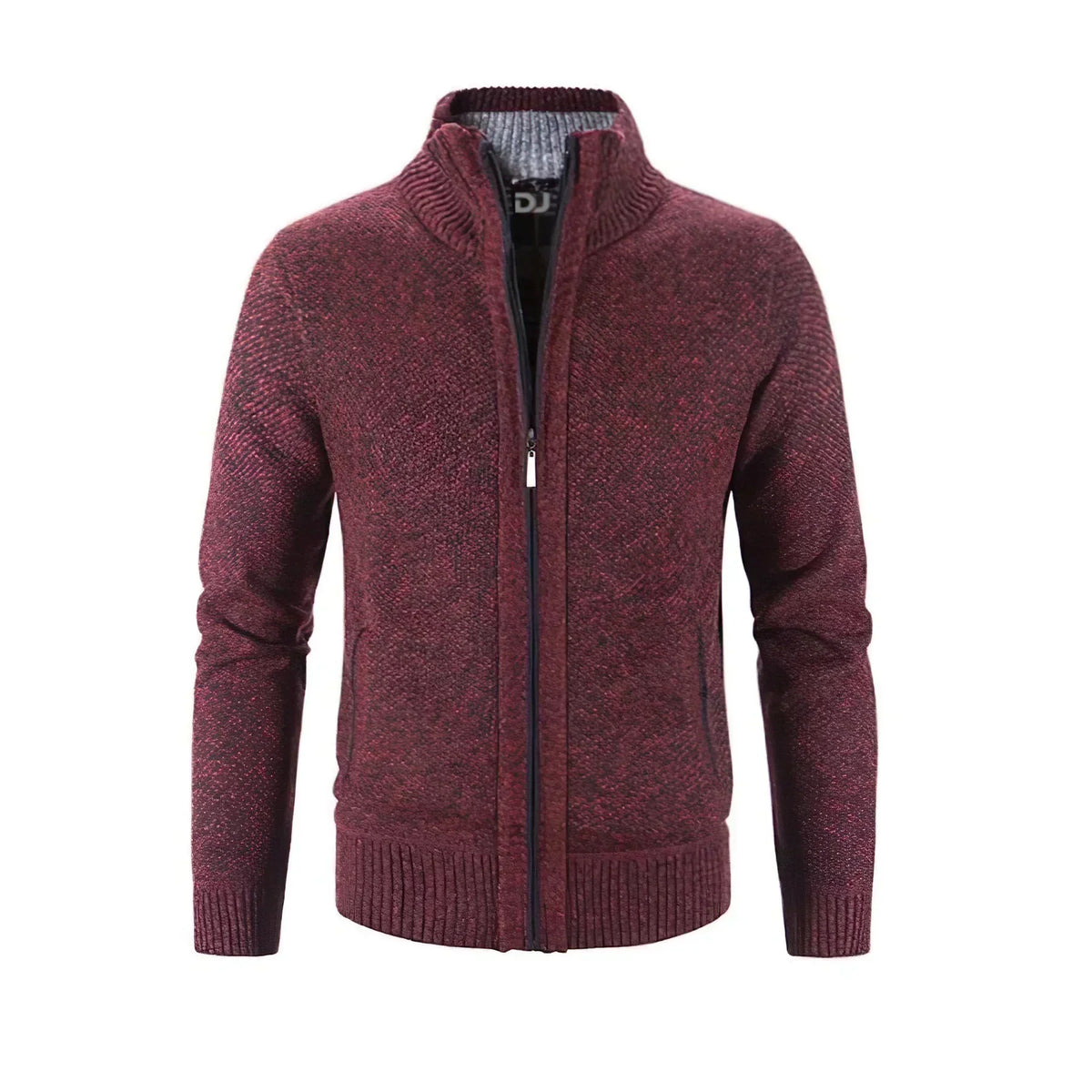 Men's Zip-Up Cardigan – Business Casual, Everyday Wear