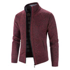 Men's Zip-Up Cardigan – Business Casual, Everyday Wear