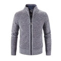 Men's Zip-Up Cardigan – Business Casual, Everyday Wear